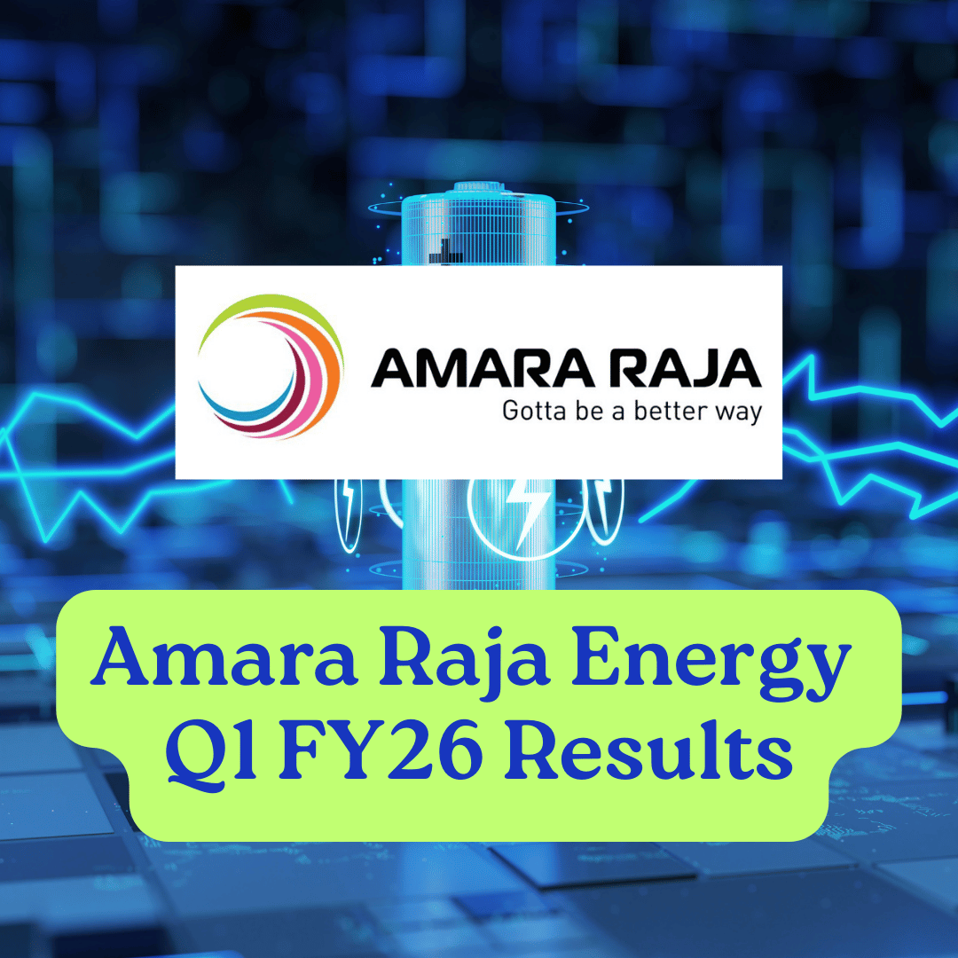 Amara Raja Energy Q1 FY26 Results: Revenue Up 3.9%, Profit Down 33.8%, Sector Outlook Positive